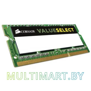 Оперативная память Corsair Value Select 4GB DDR3 SO-DIMM PC3-10600 (CMSO4GX3M1C1333C9) картинка 2